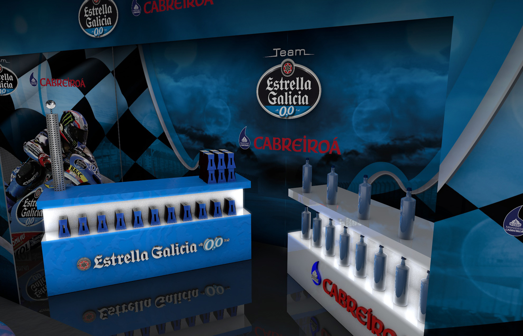 Stand Team Estrella Galicia 0,0