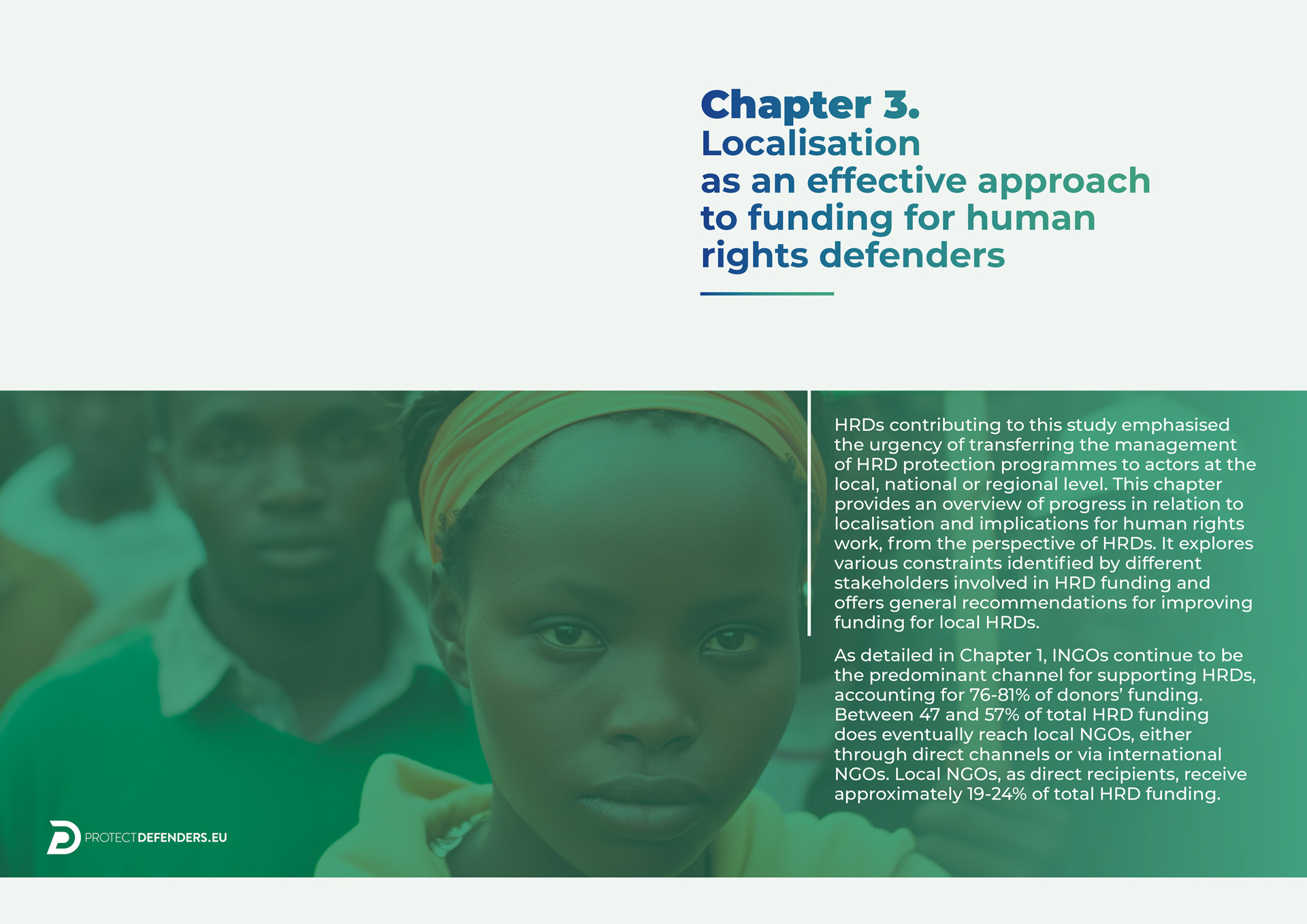The Landscape of Public International Funding for Human Rights Defenders