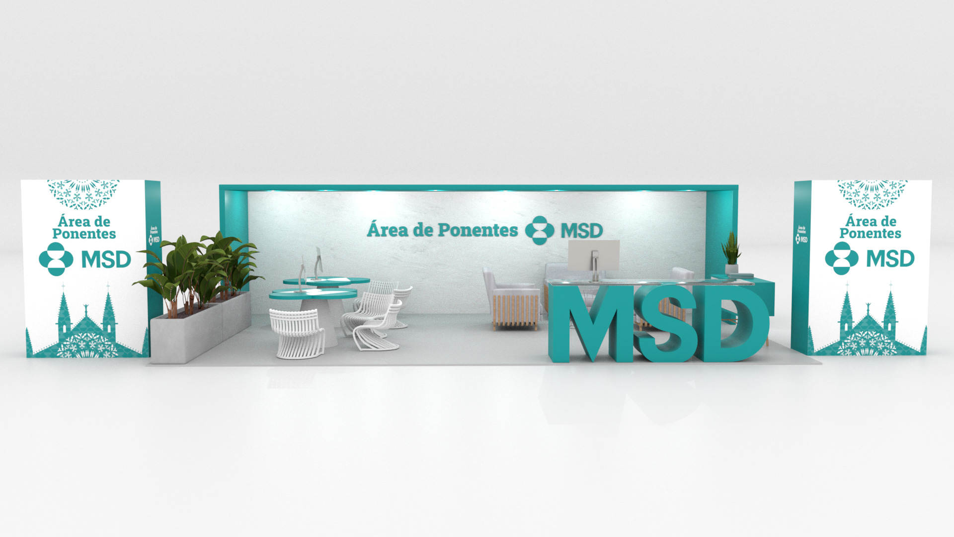 Stand Área de Ponentes MSD