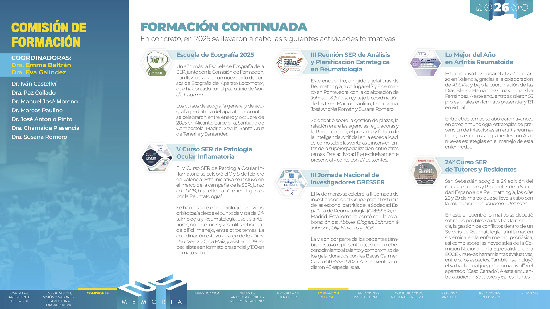 Memoria SER 2025