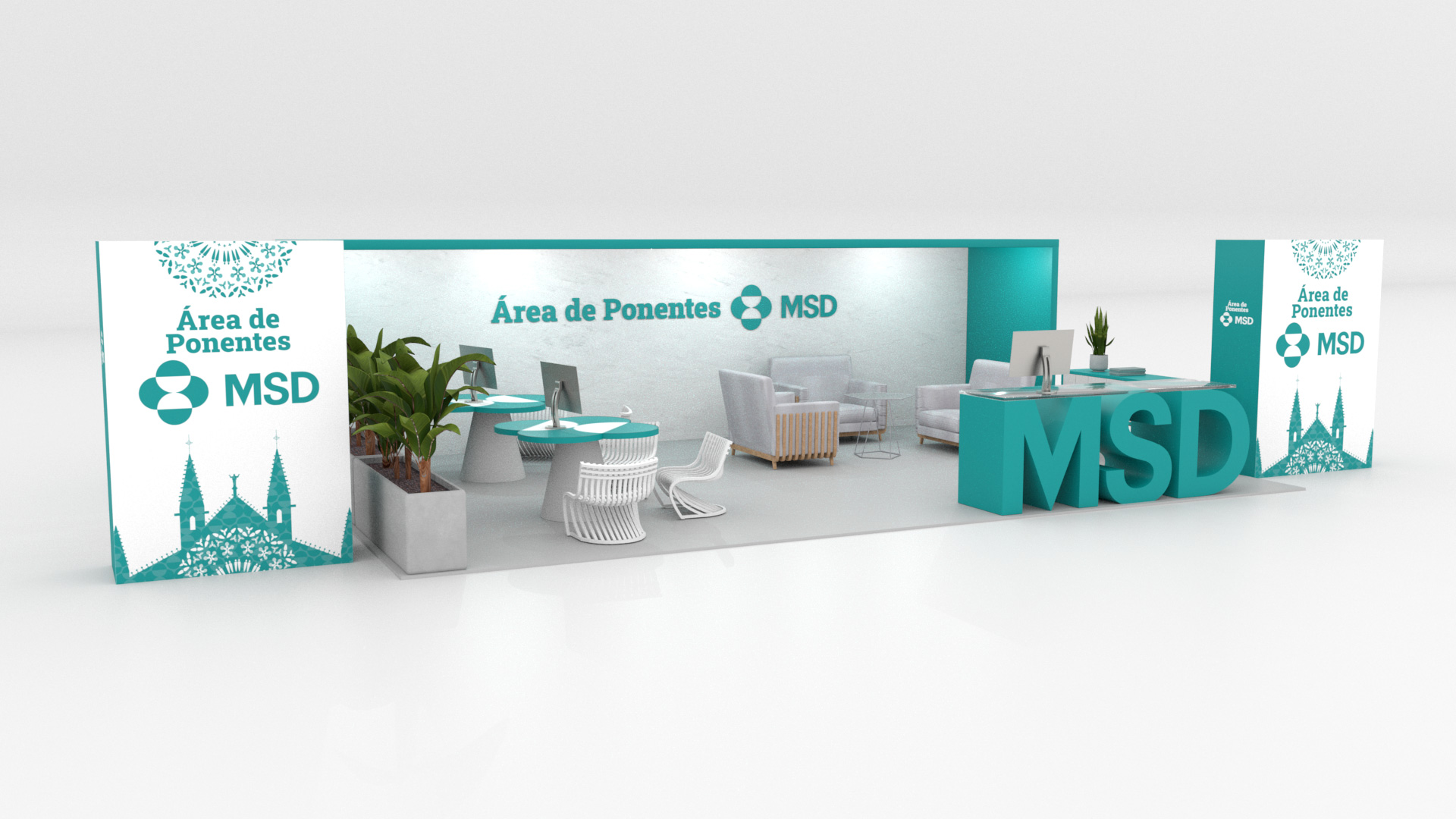Stand Área de Ponentes MSD