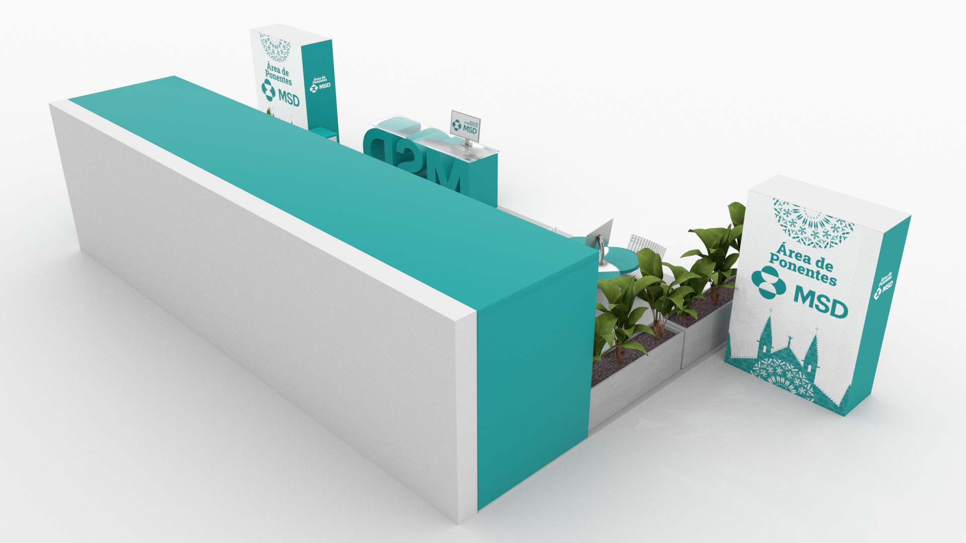 Stand Área de Ponentes MSD